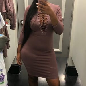 Sexy Crisscross Dress
